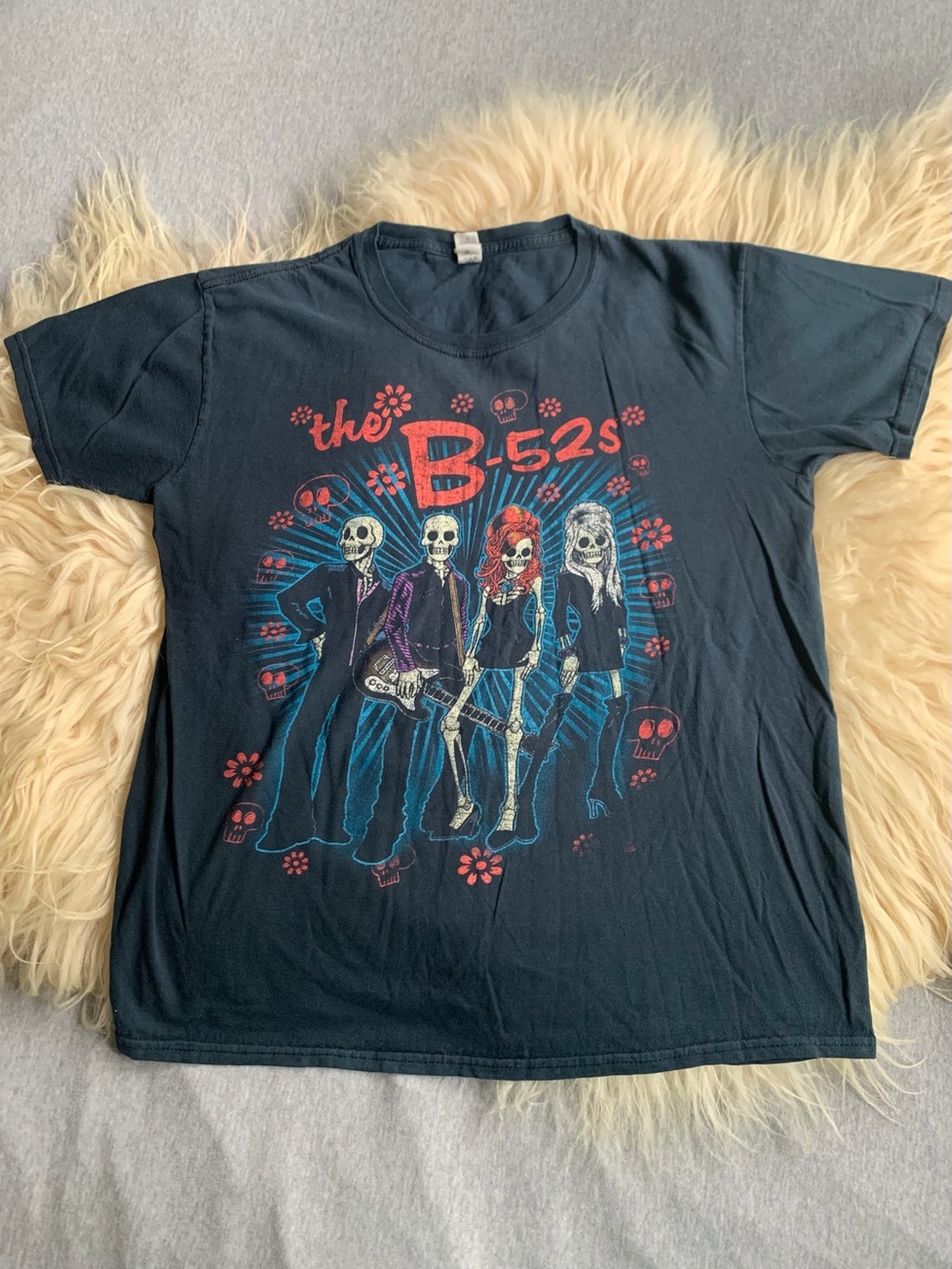 B-52s 100% Cotton T-shirt unisex band tee